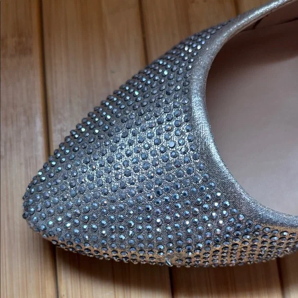 INC International Concepts Silver Crystal-Accented Stiletto Pumps - Picture 4 of 15